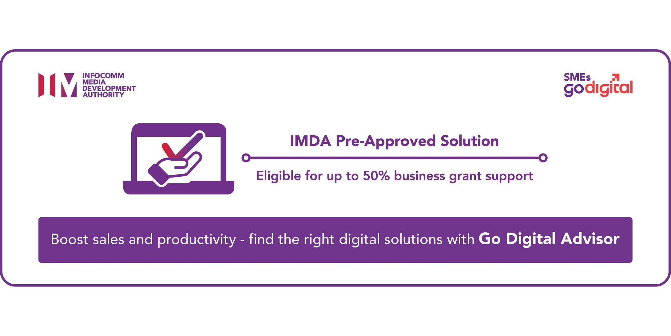 Pepper Cloud AI WhatsApp CRM + IMDA SME Go Digital + business grant