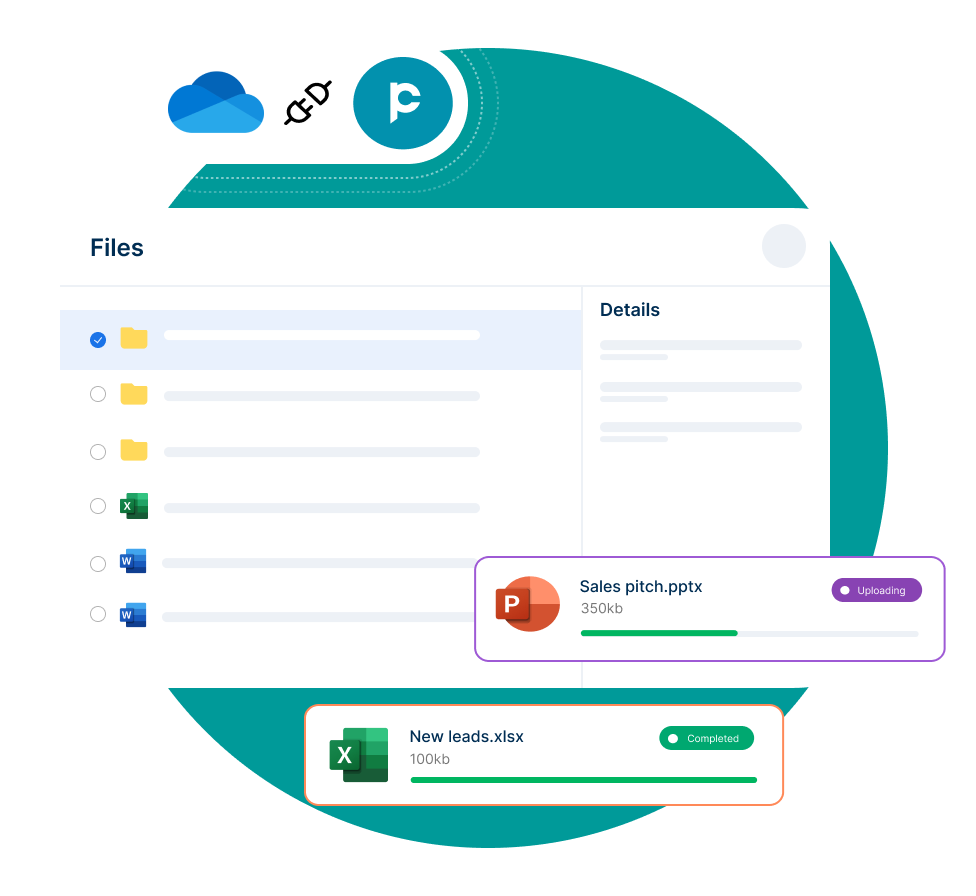 OneDrive integration