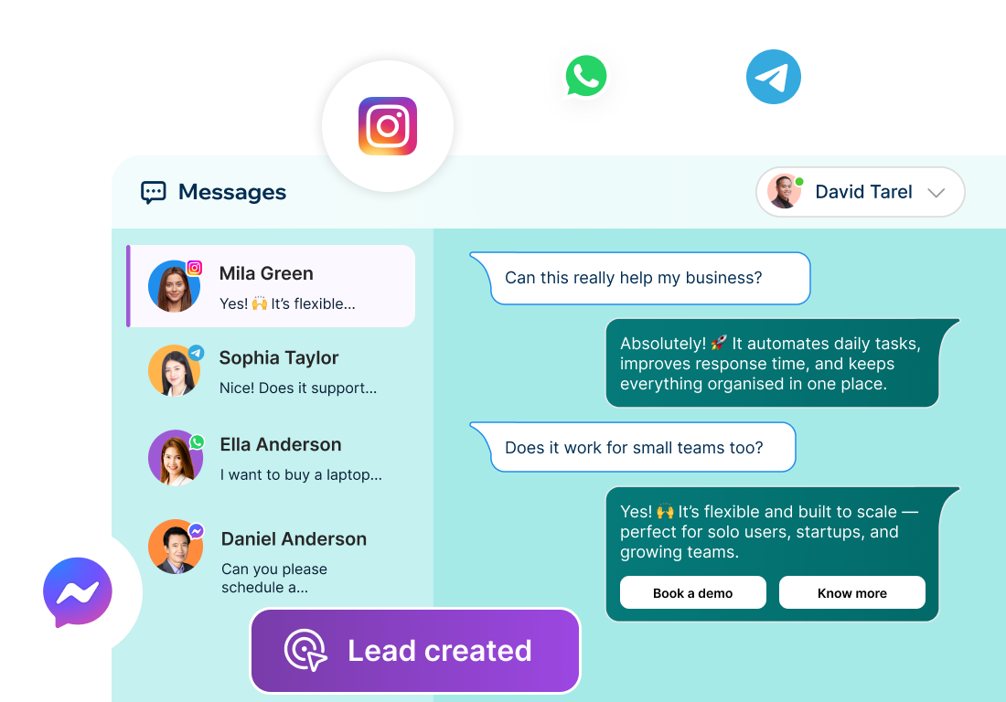 Omnichannel lead capture
