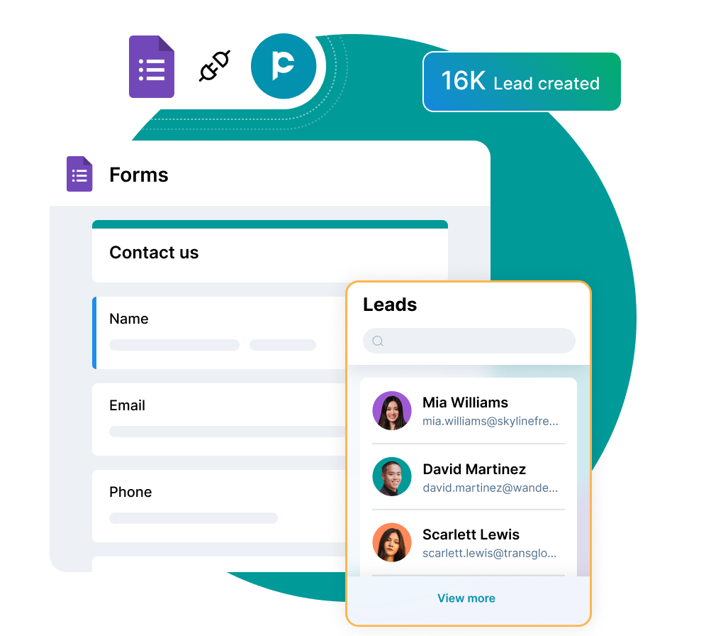 Google Forms integration