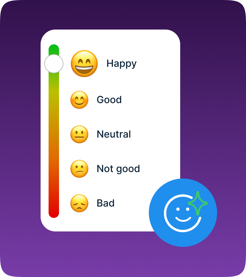 AssistAI tagging emotional tone in customer conversations