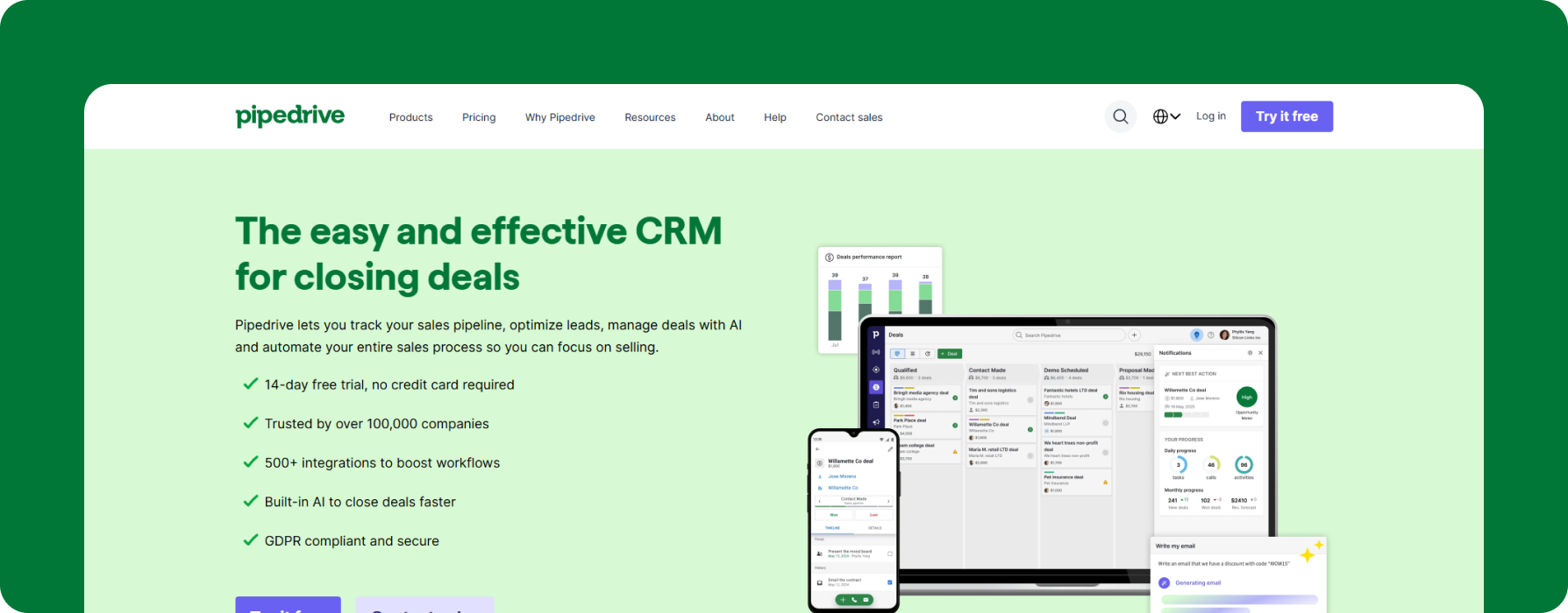 Pipedrive CRM