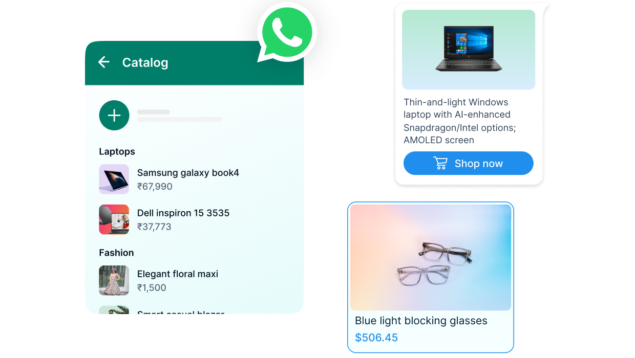 Sample item image in WhatsApp catalog.