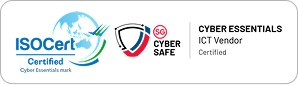 ISOCert and Cyber Essentials certified