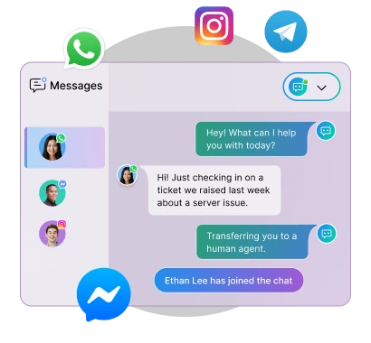 Omnichannel engagement and AI assistance